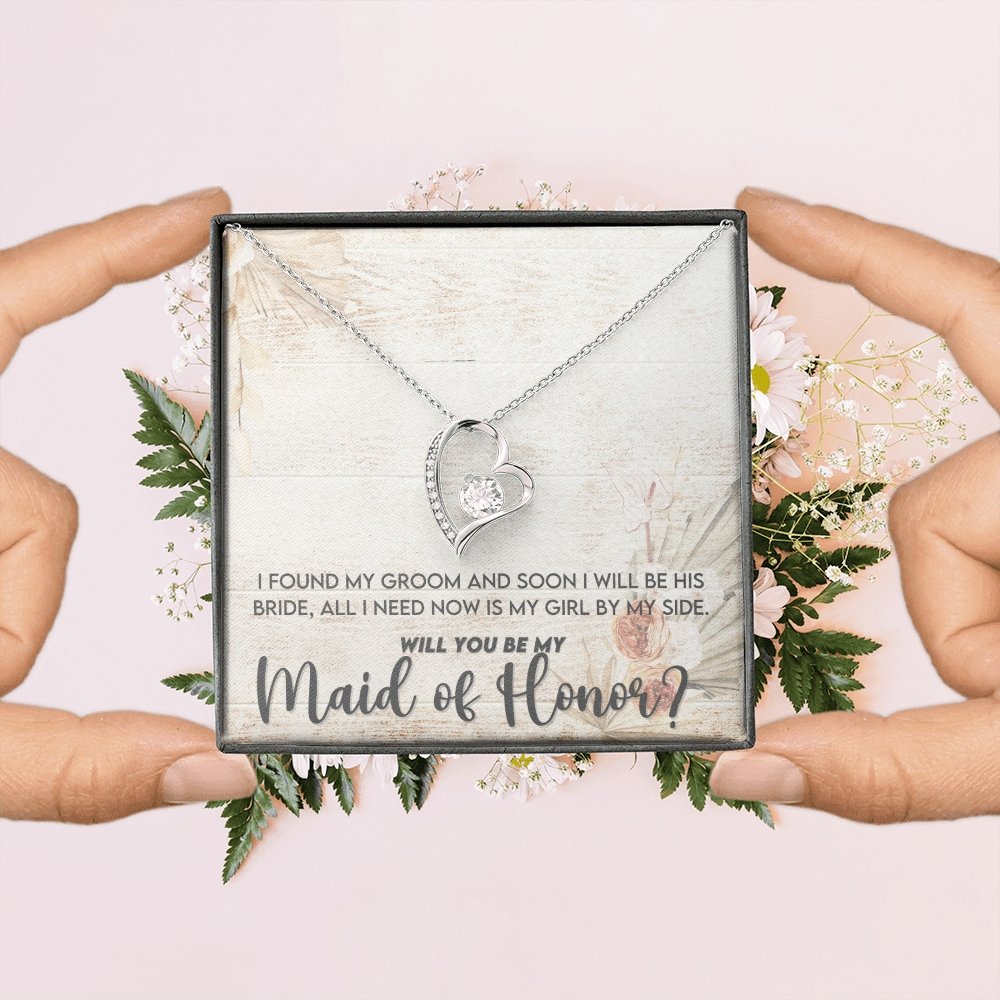 Will You Be My Maid Of Honor (Forever Love Necklace) | Jewelry | TageUnlimited