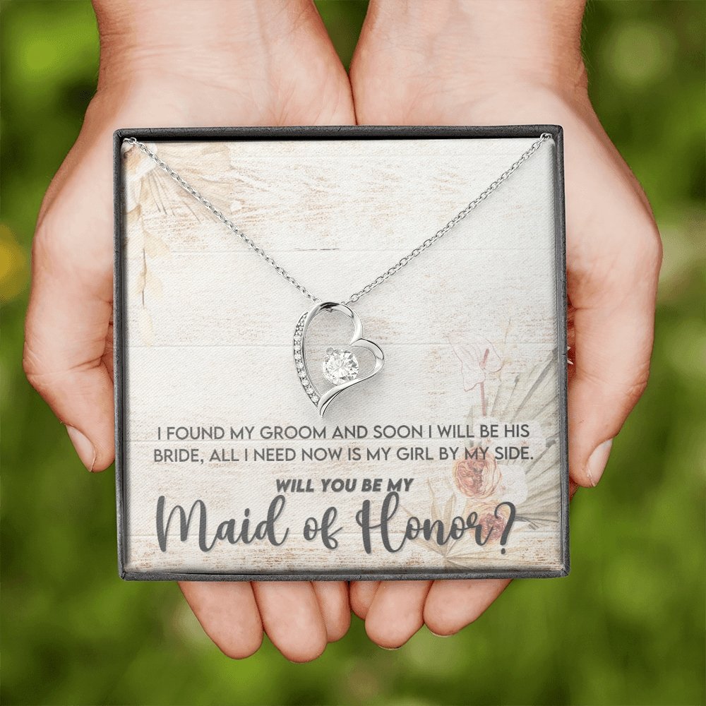 Will You Be My Maid Of Honor (Forever Love Necklace) | Jewelry | TageUnlimited