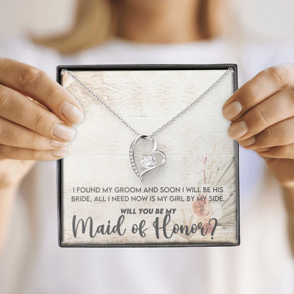 Will You Be My Maid Of Honor (Forever Love Necklace) | Jewelry | TageUnlimited