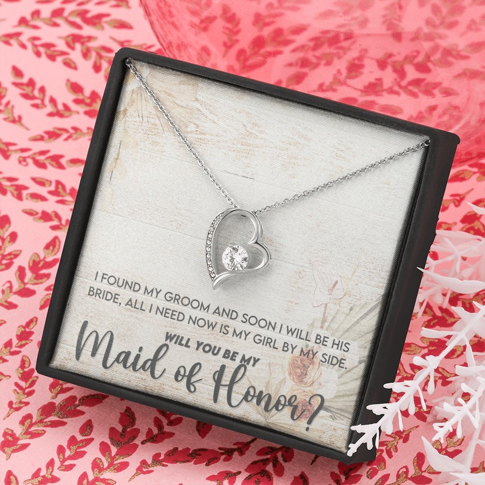 Will You Be My Maid Of Honor (Forever Love Necklace) | Jewelry | TageUnlimited