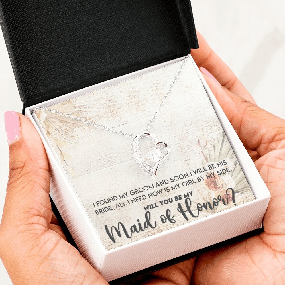 Will You Be My Maid Of Honor (Forever Love Necklace) | Jewelry | TageUnlimited