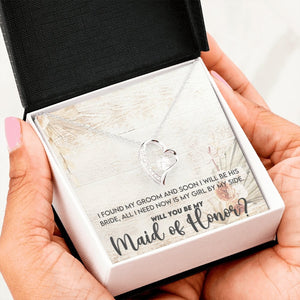 Will You Be My Maid Of Honor (Forever Love Necklace) | Jewelry | TageUnlimited