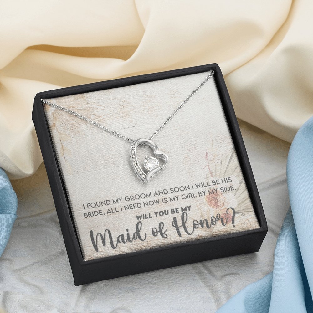 Will You Be My Maid Of Honor (Forever Love Necklace) | Jewelry | TageUnlimited