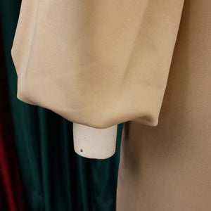 Women Dress Autumn Winter Long Sleeve Square Neck Solid Bodycon High Split Elegant Formal Business Work Wear Dress Midi Clothes | 0 | TageUnlimited
