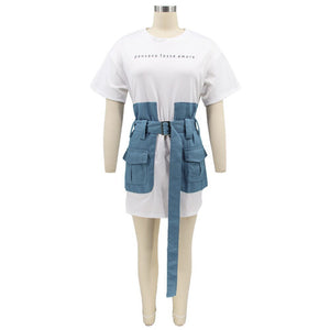 Women Full Sleeve Jean Patchwork Short Dresses Female Autumn Casual Bodycon Denim Sweatshirt  New Fashion Streetwear | 0 | TageUnlimited