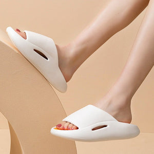 Women Men Slippers Summer Beach Ourdoor Slides Indoor Home Slippers Thick Platform Shoes Fashion Soft Flip Flops | 0 | Tage-Active
