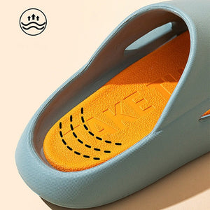 Women Men Slippers Summer Beach Ourdoor Slides Indoor Home Slippers Thick Platform Shoes Fashion Soft Flip Flops | 0 | Tage-Active