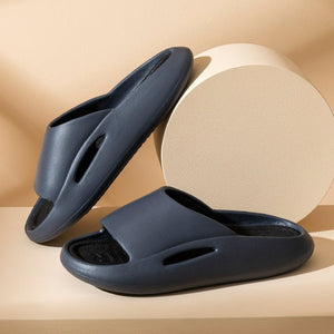 Women Men Slippers Summer Beach Ourdoor Slides Indoor Home Slippers Thick Platform Shoes Fashion Soft Flip Flops | 0 | Tage-Active