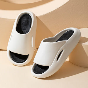 Women Men Slippers Summer Beach Ourdoor Slides Indoor Home Slippers Thick Platform Shoes Fashion Soft Flip Flops | 0 | Tage-Active