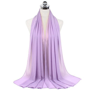 Women Muslim Chiffon Hijab Shawls Scarf Modal Cotton Jersey Hijabs Plain Soft For Woman Muslim Voile Head Wraps 70*180cm Islamic | TageUnlimited