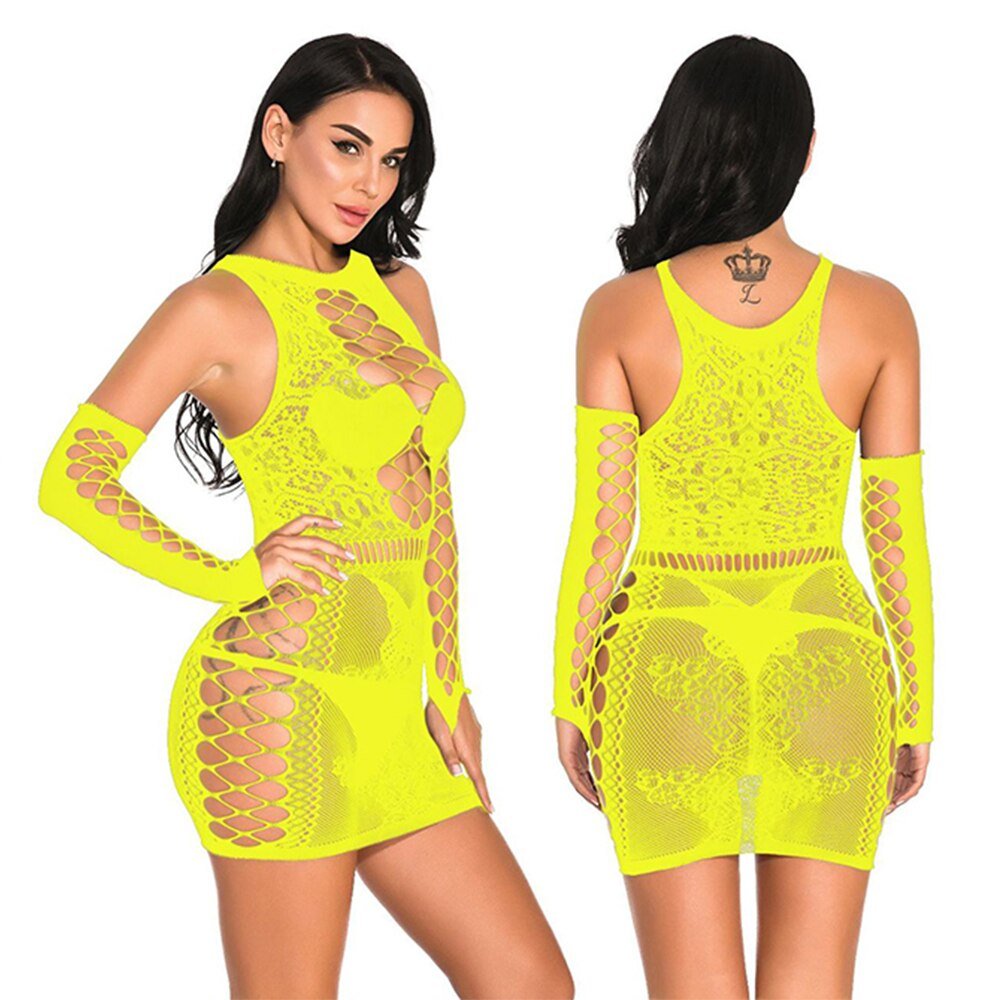 Women Dress Lace Underwear Cardigan Tights Bodysuit for Women Plus Size Lingere Sex Lingerie Sexy Pajamas Clothes Micro Bikini | TageUnlimited
