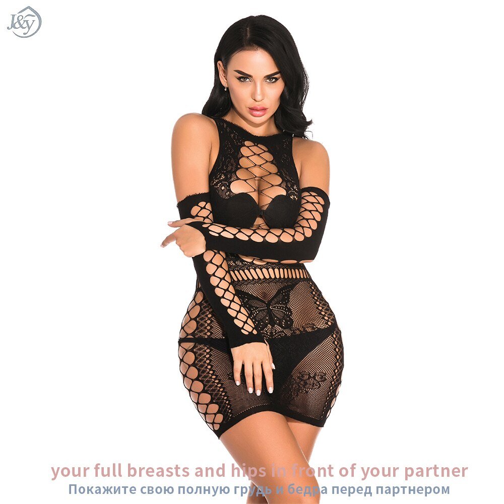 Women Dress Lace Underwear Cardigan Tights Bodysuit for Women Plus Size Lingere Sex Lingerie Sexy Pajamas Clothes Micro Bikini | TageUnlimited