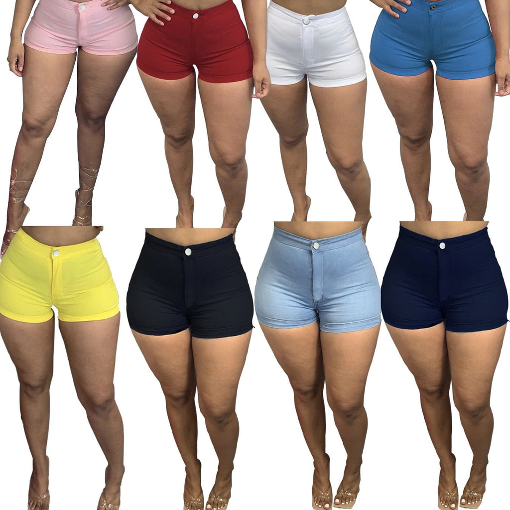 Women Plus Size Regular Fit Short stretch jeans skinny sexy jeans clothes for women Large size 3xl high waist jeans | 0 | TageUnlimited