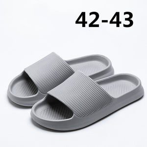 Xiaomi Thick Platform Women Bathroom Home Slippers Cloud Slippers Soft Sole EVA Indoor Slides Sandals Summer Non-slip Flip Flops | 0 | Tage-Active