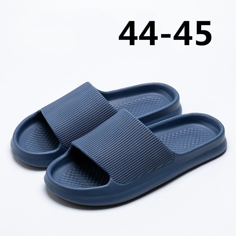 Xiaomi Thick Platform Women Bathroom Home Slippers Cloud Slippers Soft Sole EVA Indoor Slides Sandals Summer Non-slip Flip Flops | 0 | Tage-Active