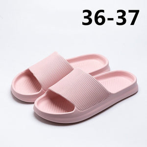 Xiaomi Thick Platform Women Bathroom Home Slippers Cloud Slippers Soft Sole EVA Indoor Slides Sandals Summer Non-slip Flip Flops | 0 | Tage-Active