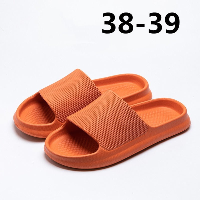 Xiaomi Thick Platform Women Bathroom Home Slippers Cloud Slippers Soft Sole EVA Indoor Slides Sandals Summer Non-slip Flip Flops | 0 | Tage-Active