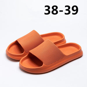 Xiaomi Thick Platform Women Bathroom Home Slippers Cloud Slippers Soft Sole EVA Indoor Slides Sandals Summer Non-slip Flip Flops | 0 | Tage-Active
