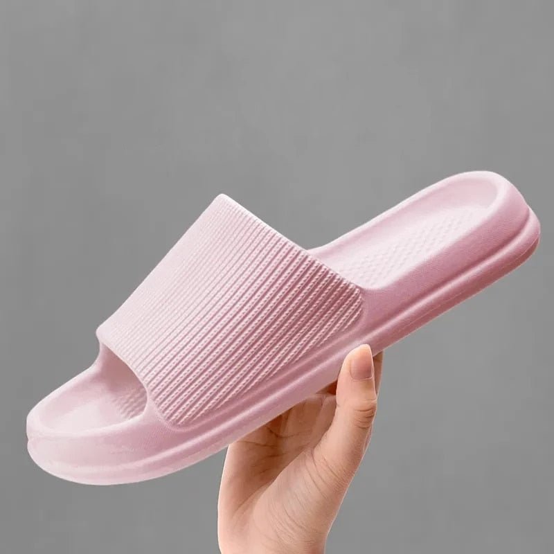 Xiaomi Thick Platform Women Bathroom Home Slippers Cloud Slippers Soft Sole EVA Indoor Slides Sandals Summer Non-slip Flip Flops | 0 | Tage-Active