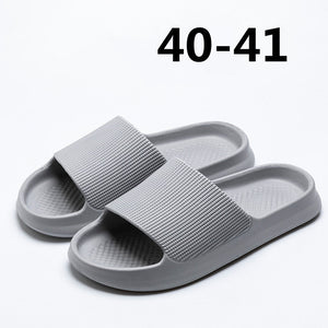 Xiaomi Thick Platform Women Bathroom Home Slippers Cloud Slippers Soft Sole EVA Indoor Slides Sandals Summer Non-slip Flip Flops | 0 | Tage-Active