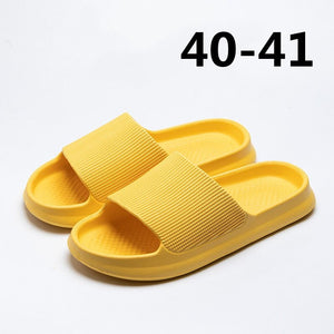 Xiaomi Thick Platform Women Bathroom Home Slippers Cloud Slippers Soft Sole EVA Indoor Slides Sandals Summer Non-slip Flip Flops | 0 | Tage-Active