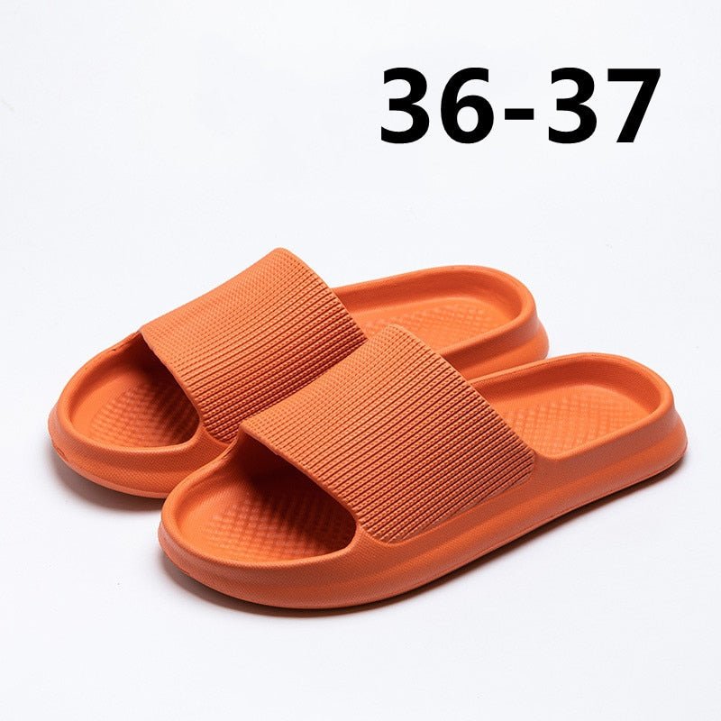 Xiaomi Thick Platform Women Bathroom Home Slippers Cloud Slippers Soft Sole EVA Indoor Slides Sandals Summer Non-slip Flip Flops | 0 | Tage-Active