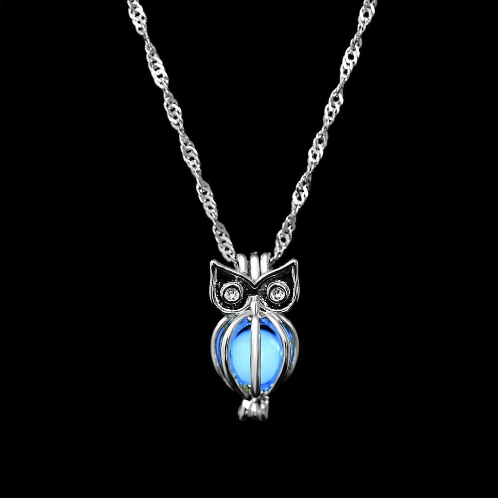 ZOVOLI Vintage Moon Luminous Glowing Moonstone Pendant Necklace Women Jewelry Long Chain Lotus Buddha Pendant Necklaces Gifts | 0 | Tage-Active