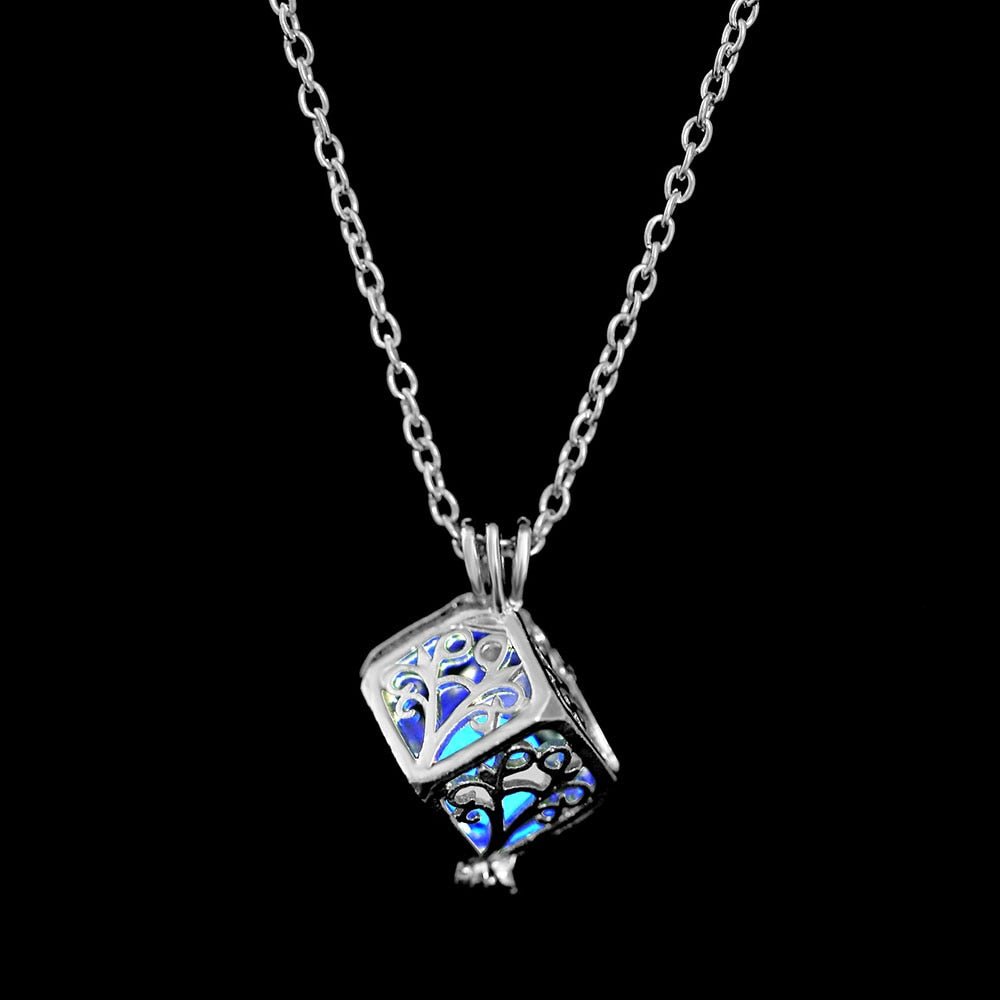 ZOVOLI Vintage Moon Luminous Glowing Moonstone Pendant Necklace Women Jewelry Long Chain Lotus Buddha Pendant Necklaces Gifts | 0 | Tage-Active