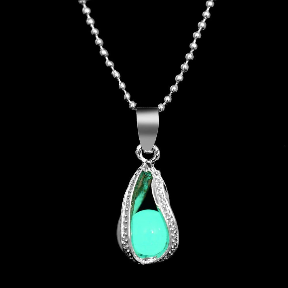 ZOVOLI Vintage Moon Luminous Glowing Moonstone Pendant Necklace Women Jewelry Long Chain Lotus Buddha Pendant Necklaces Gifts | 0 | Tage-Active