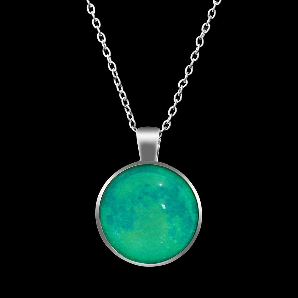 ZOVOLI Vintage Moon Luminous Glowing Moonstone Pendant Necklace Women Jewelry Long Chain Lotus Buddha Pendant Necklaces Gifts | 0 | Tage-Active