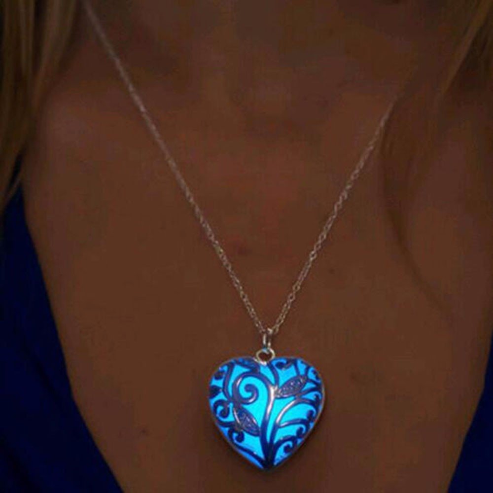 ZOVOLI Vintage Moon Luminous Glowing Moonstone Pendant Necklace Women Jewelry Long Chain Lotus Buddha Pendant Necklaces Gifts | 0 | Tage-Active