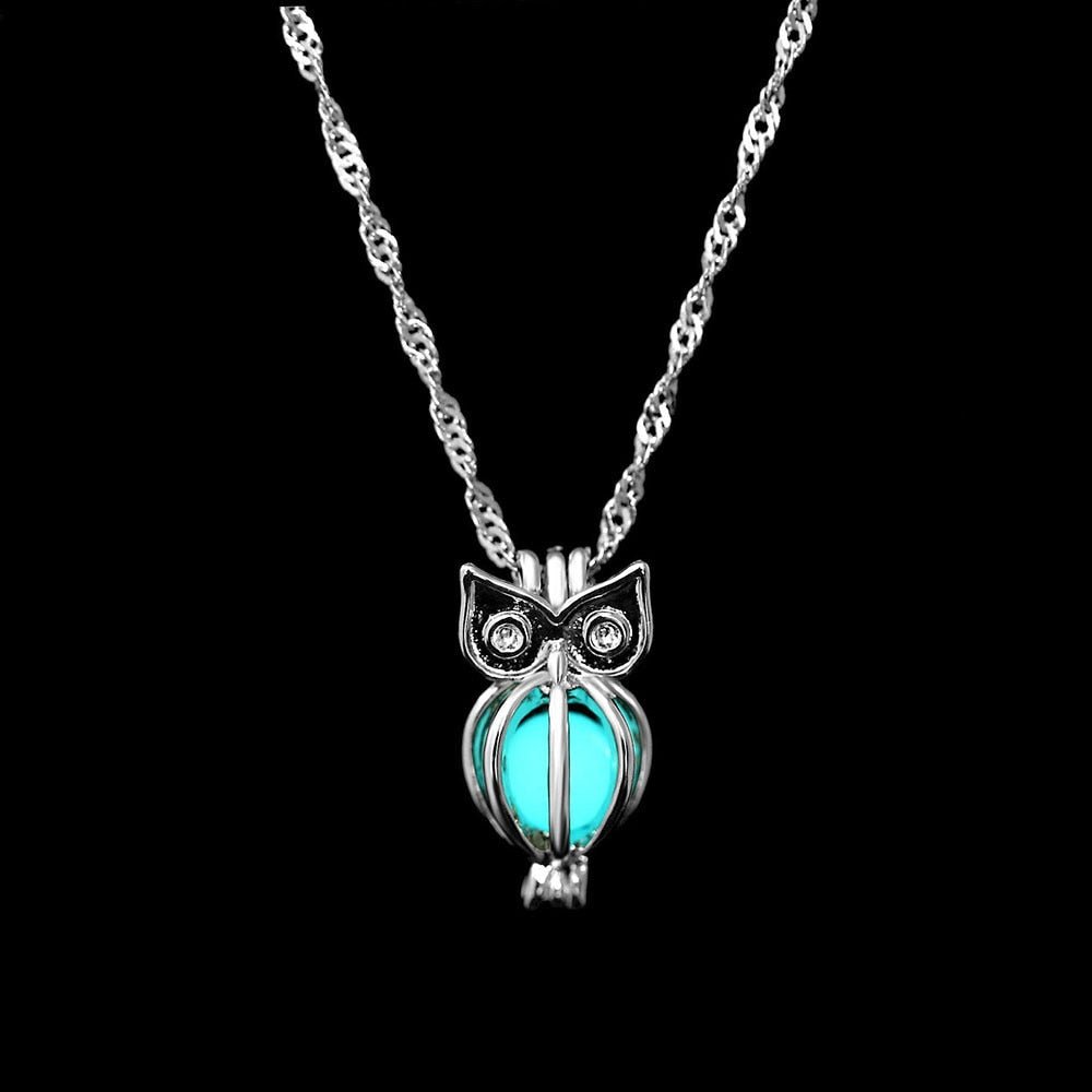 ZOVOLI Vintage Moon Luminous Glowing Moonstone Pendant Necklace Women Jewelry Long Chain Lotus Buddha Pendant Necklaces Gifts | 0 | Tage-Active