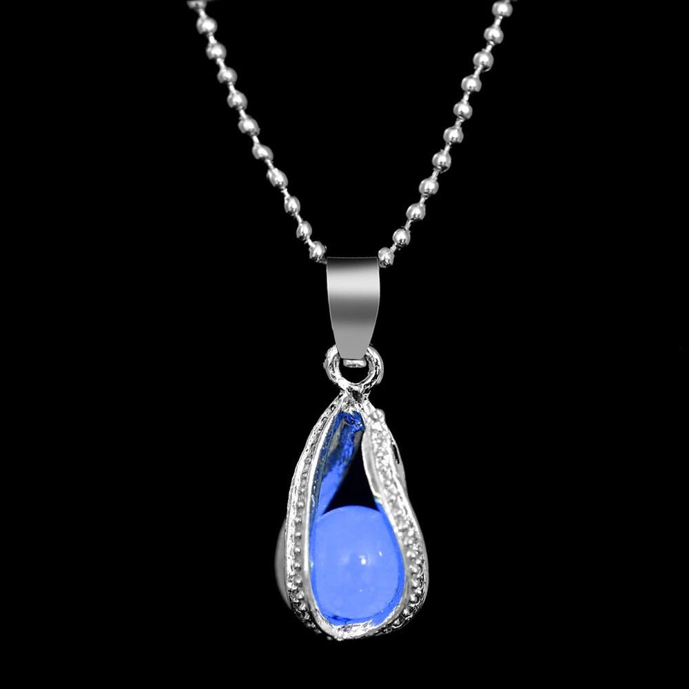 ZOVOLI Vintage Moon Luminous Glowing Moonstone Pendant Necklace Women Jewelry Long Chain Lotus Buddha Pendant Necklaces Gifts | 0 | Tage-Active